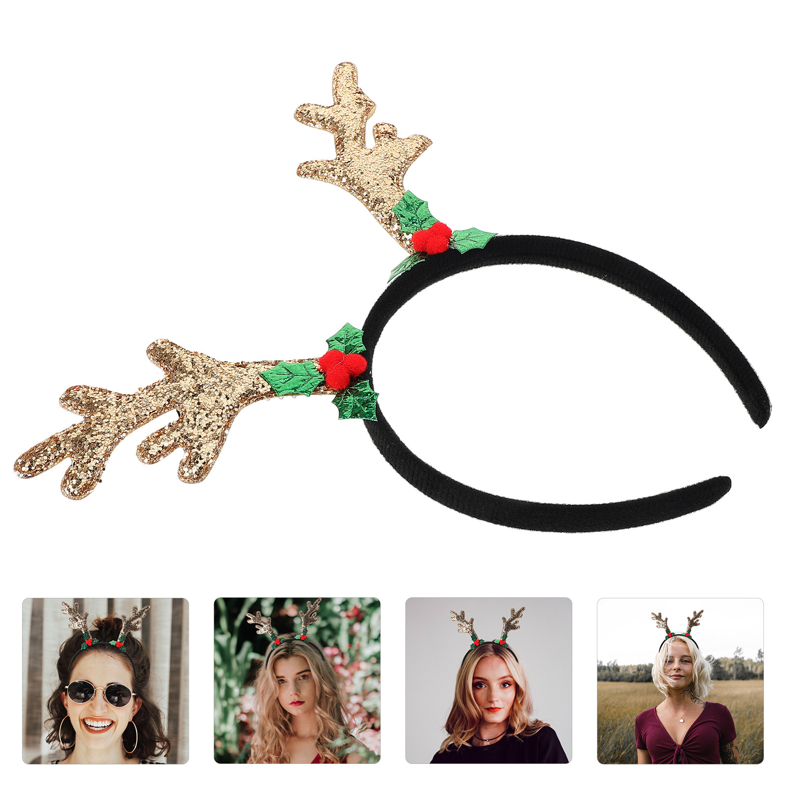 Cerchietto con Corna di Renna  - Reindeer Antlers Headband recensione e prezzo
