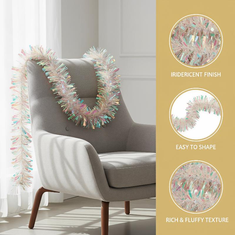 Ghirlanda di Lametta Olografic - Tinsel Garland Decoration recensione e prezzo