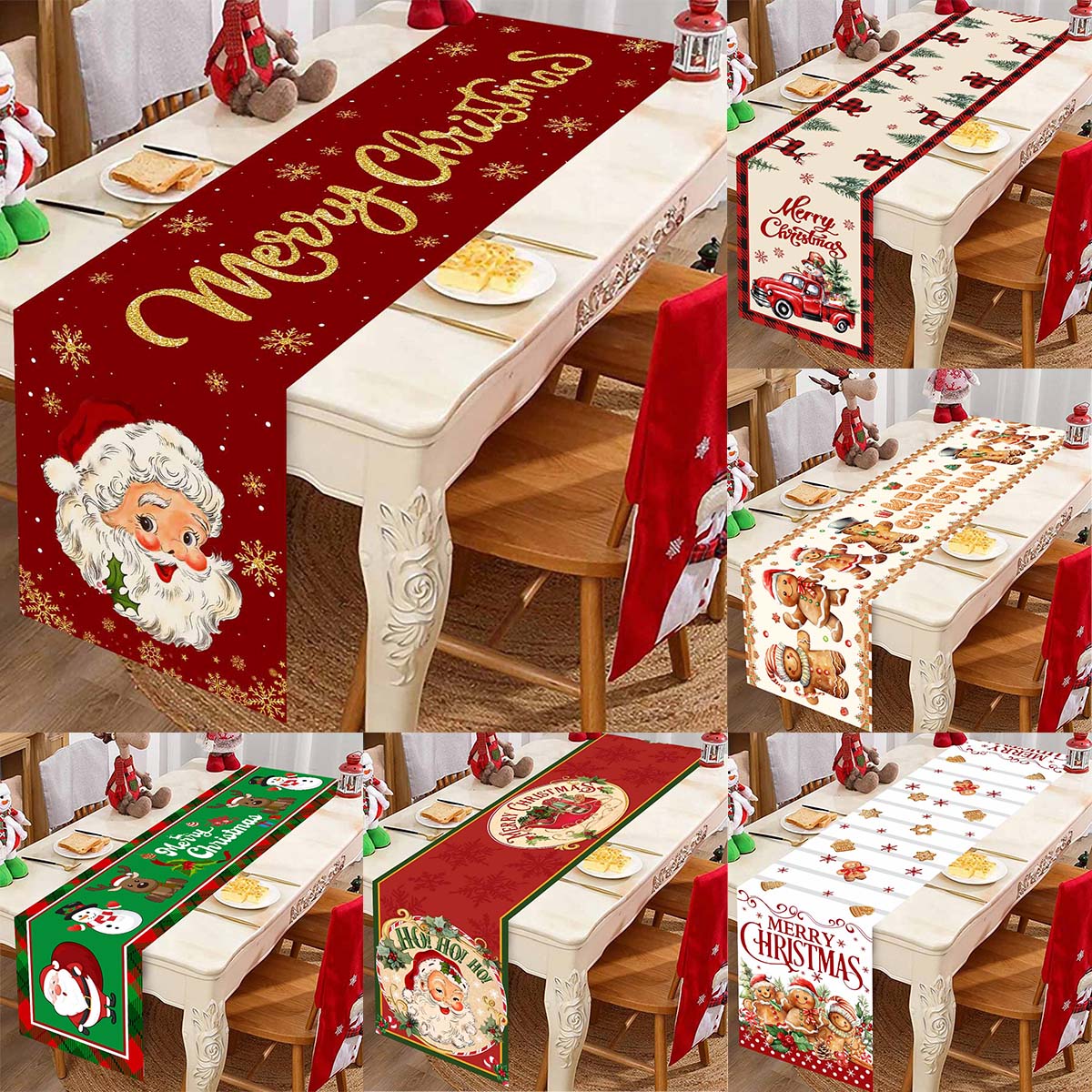 Natale babbo natale poliestere - Christmas Table Runner recensione e prezzo