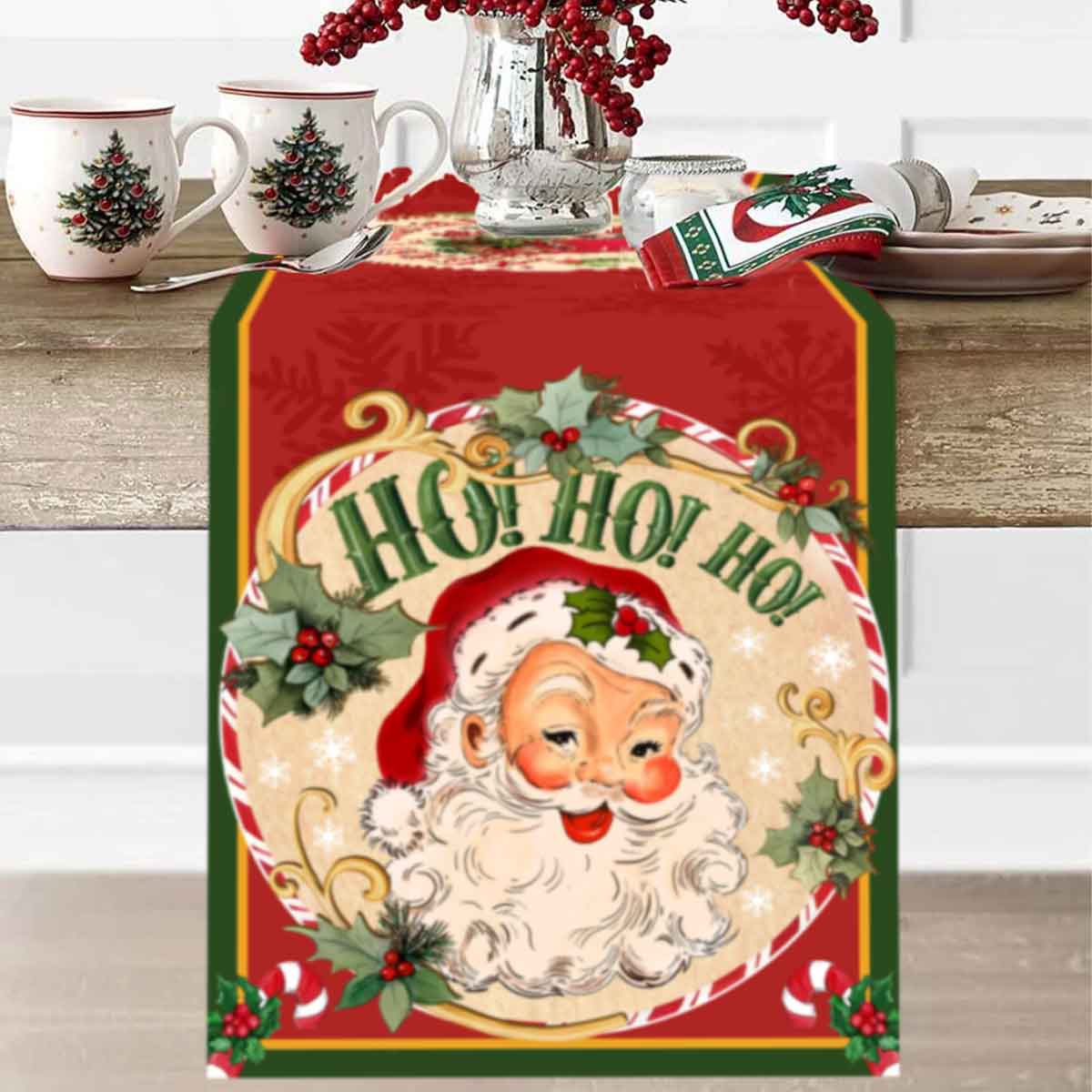 Natale babbo natale poliestere - Christmas Table Runner recensione e prezzo