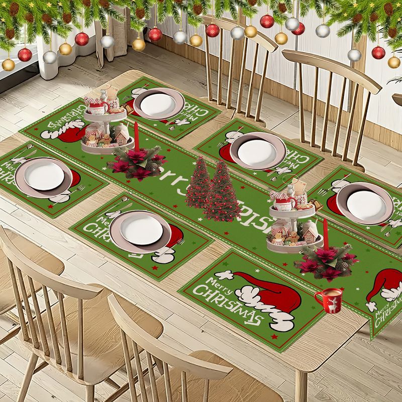 VIKAMA Set di Tovagliette e Ru - Christmas Table Runner recensione e prezzo