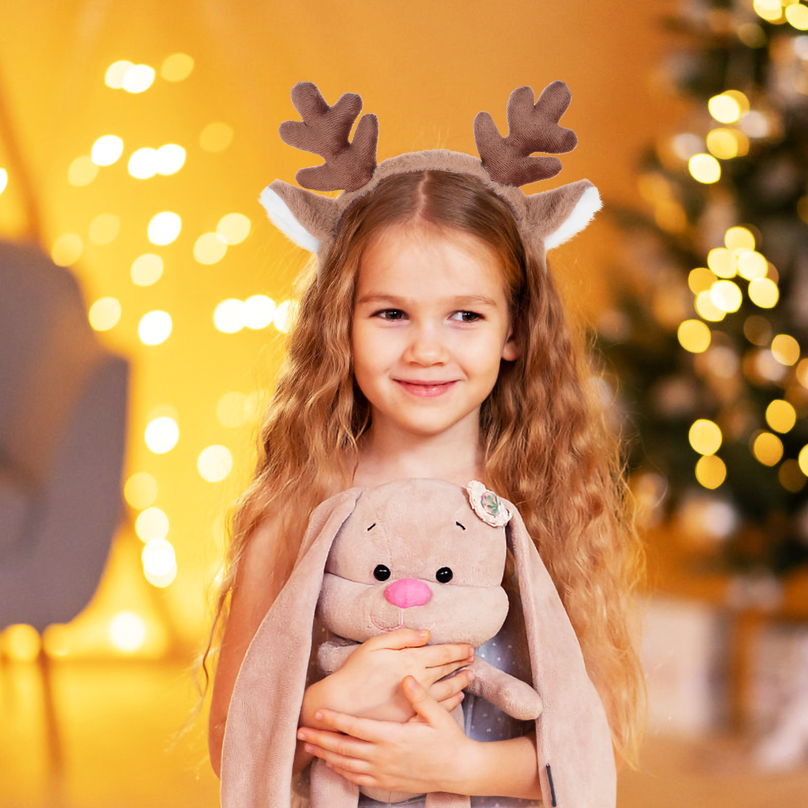 Cerchietto Natalizio con Corna - Reindeer Antlers Headband recensione e prezzo